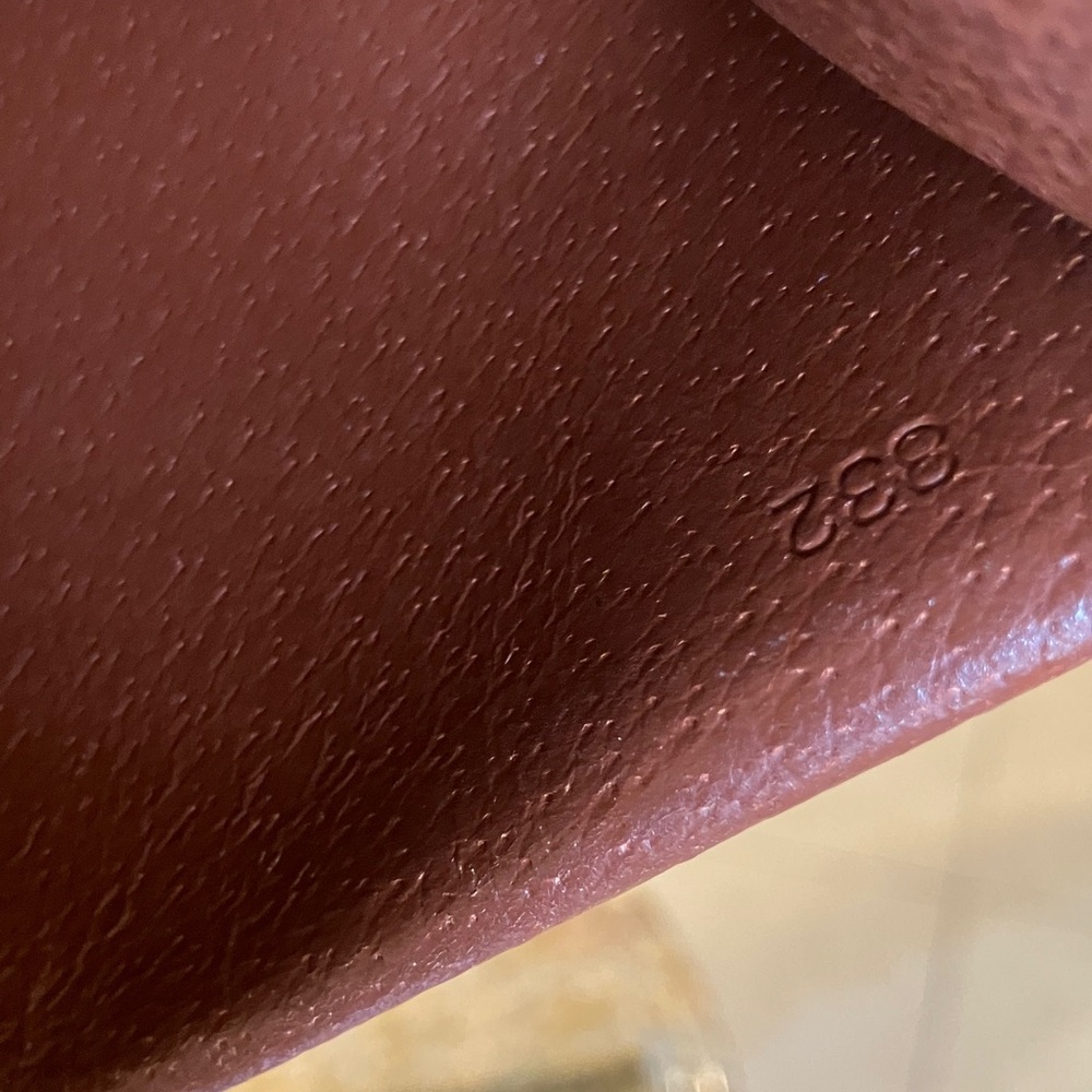 Louis Vuitton Monogram Wallet Card Holder - Dark Brown and Gold - Picture 5 of 16